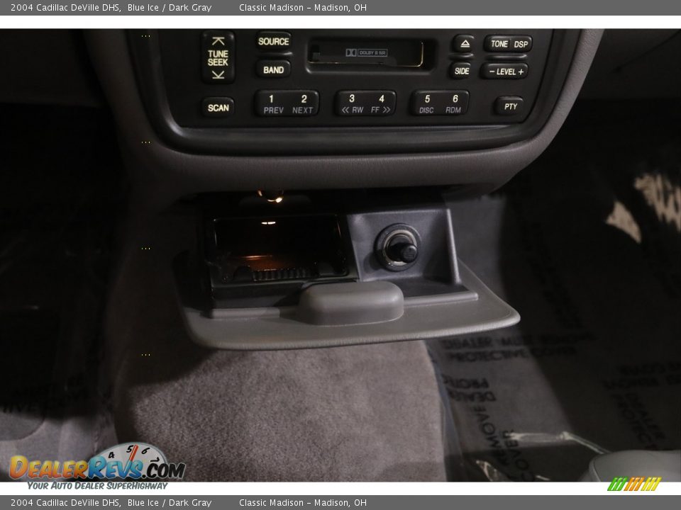 2004 Cadillac DeVille DHS Blue Ice / Dark Gray Photo #11