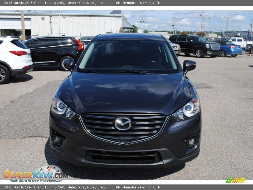 2016 Mazda CX-5 Grand Touring AWD Meteor Gray Mica / Black Photo #8