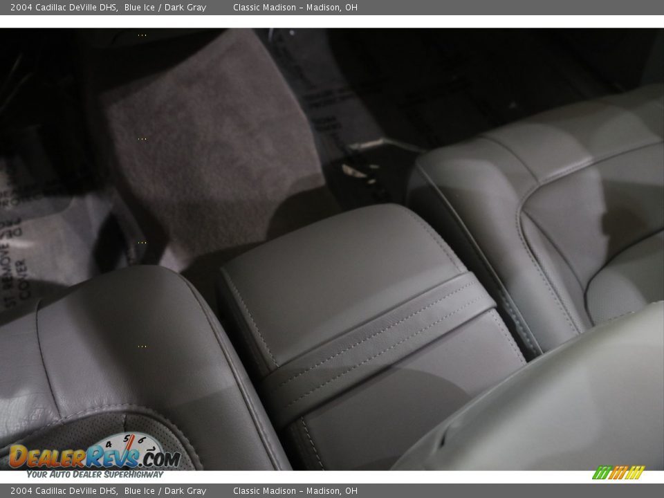 2004 Cadillac DeVille DHS Blue Ice / Dark Gray Photo #12