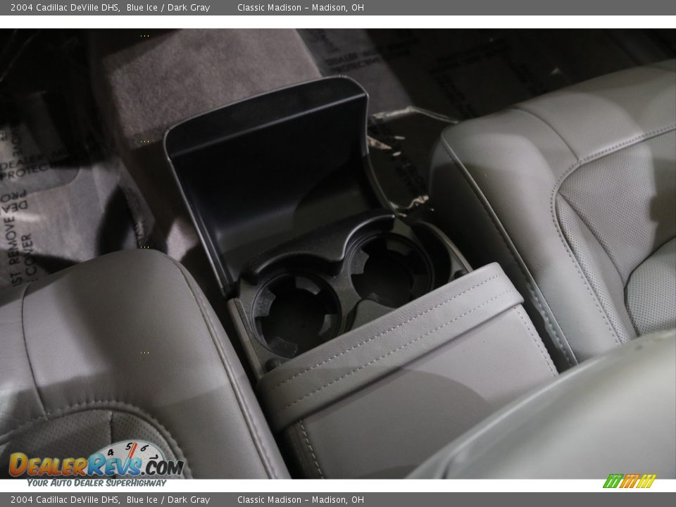 2004 Cadillac DeVille DHS Blue Ice / Dark Gray Photo #13