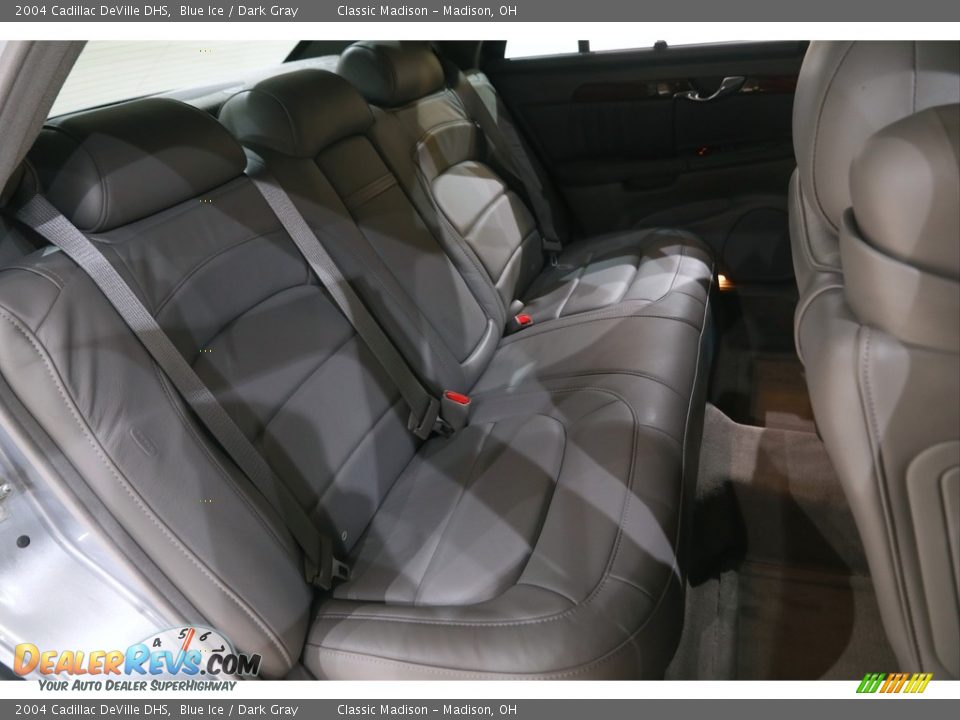 2004 Cadillac DeVille DHS Blue Ice / Dark Gray Photo #15