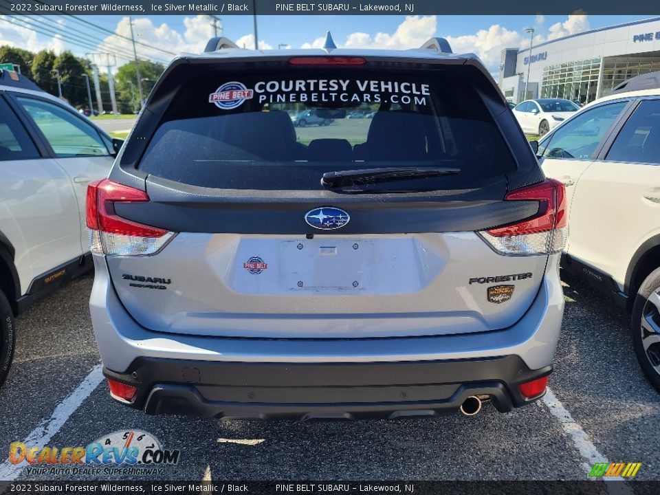 2022 Subaru Forester Wilderness Ice Silver Metallic / Black Photo #4