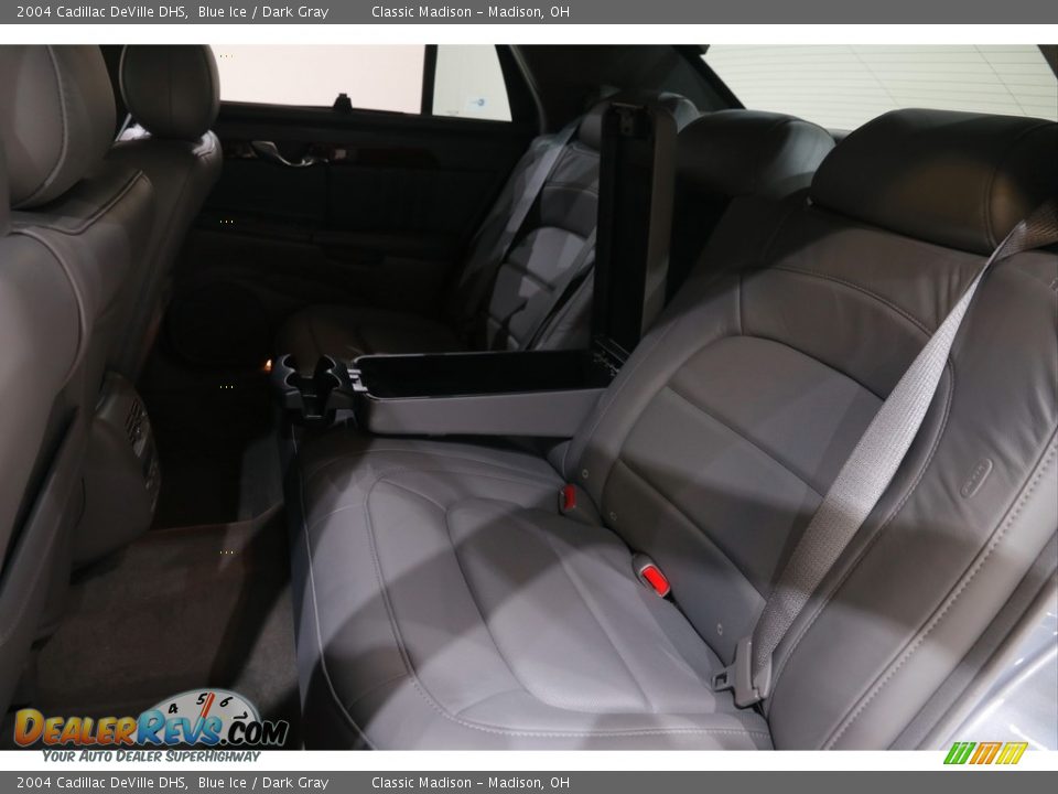 2004 Cadillac DeVille DHS Blue Ice / Dark Gray Photo #20