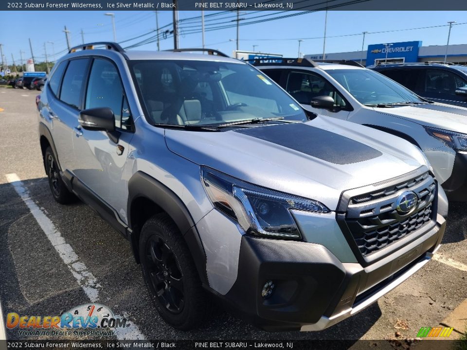 2022 Subaru Forester Wilderness Ice Silver Metallic / Black Photo #6