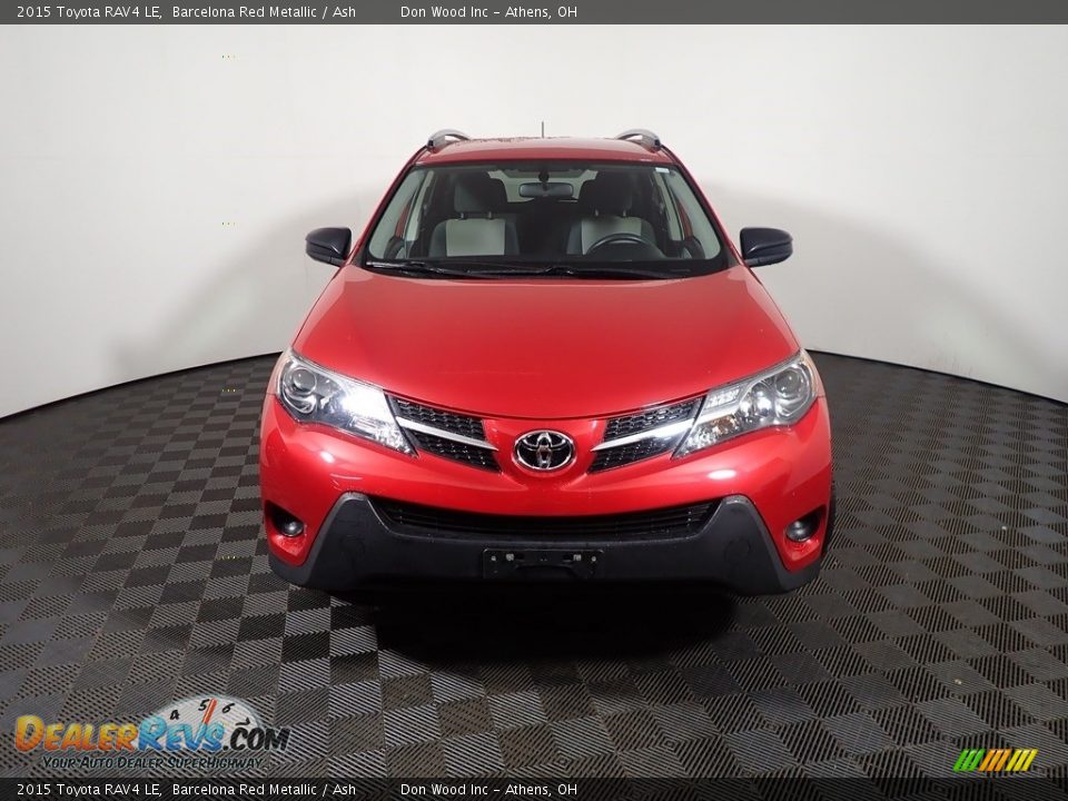 2015 Toyota RAV4 LE Barcelona Red Metallic / Ash Photo #4