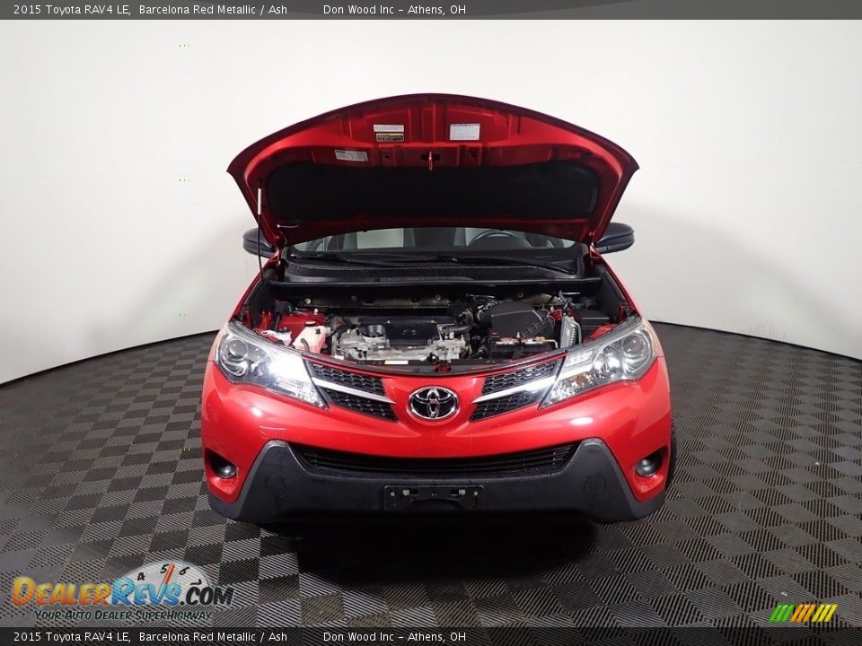 2015 Toyota RAV4 LE Barcelona Red Metallic / Ash Photo #5