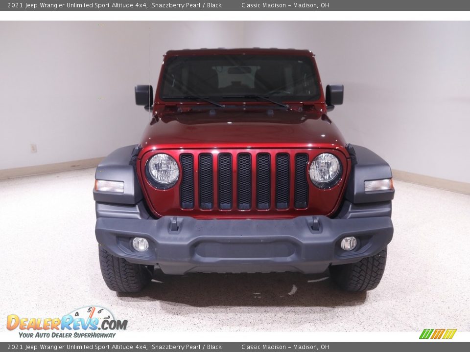 2021 Jeep Wrangler Unlimited Sport Altitude 4x4 Snazzberry Pearl / Black Photo #2
