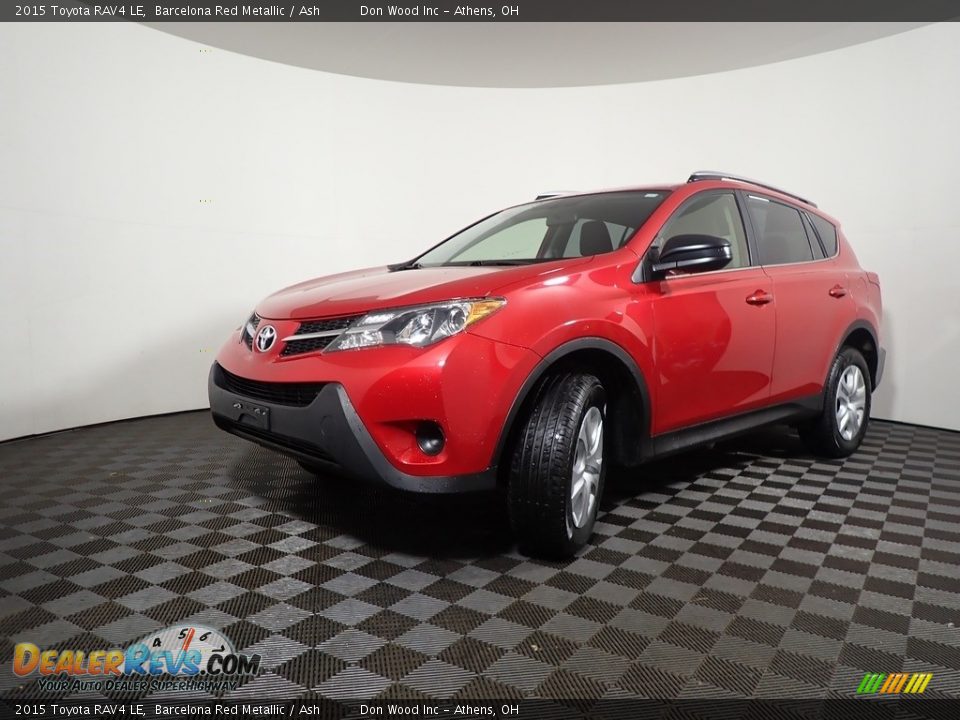 2015 Toyota RAV4 LE Barcelona Red Metallic / Ash Photo #7