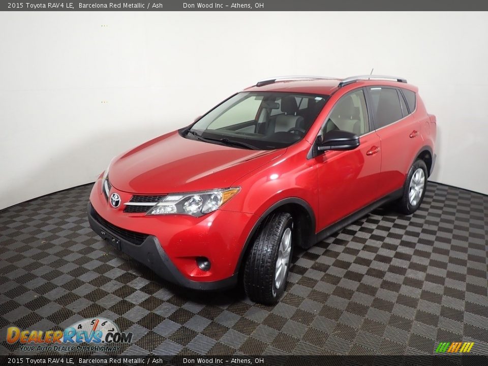 2015 Toyota RAV4 LE Barcelona Red Metallic / Ash Photo #8