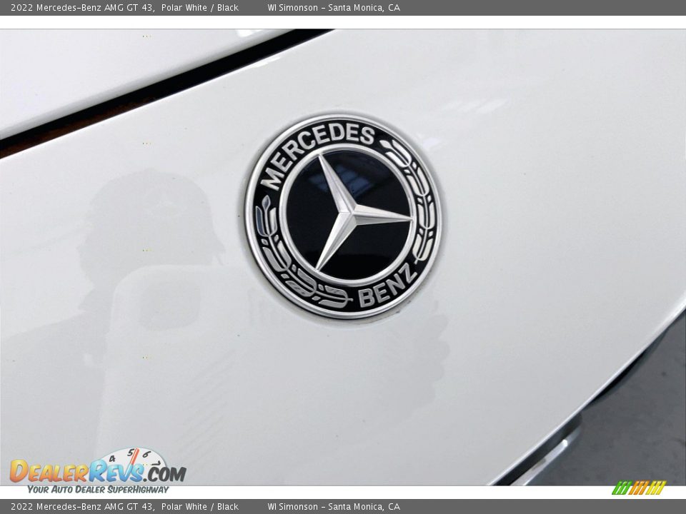 2022 Mercedes-Benz AMG GT 43 Polar White / Black Photo #30