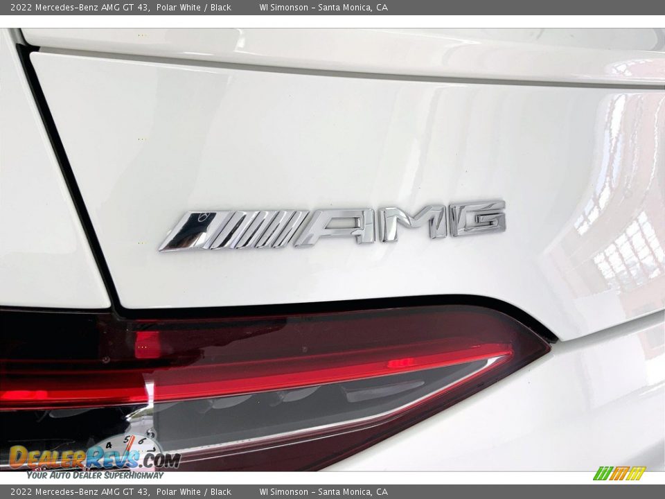 2022 Mercedes-Benz AMG GT 43 Polar White / Black Photo #31