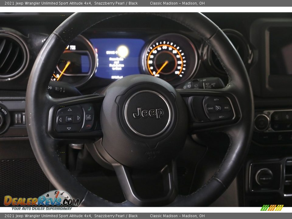 2021 Jeep Wrangler Unlimited Sport Altitude 4x4 Snazzberry Pearl / Black Photo #7