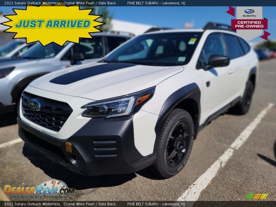 2022 Subaru Outback Wilderness Crystal White Pearl / Slate Black Photo #1