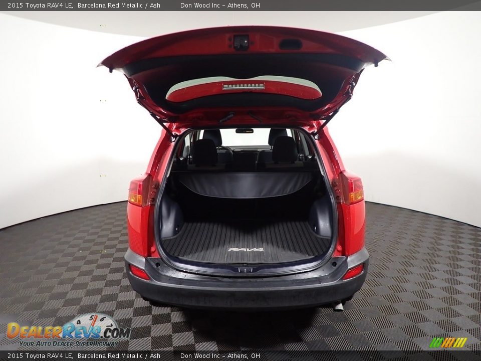 2015 Toyota RAV4 LE Barcelona Red Metallic / Ash Photo #12