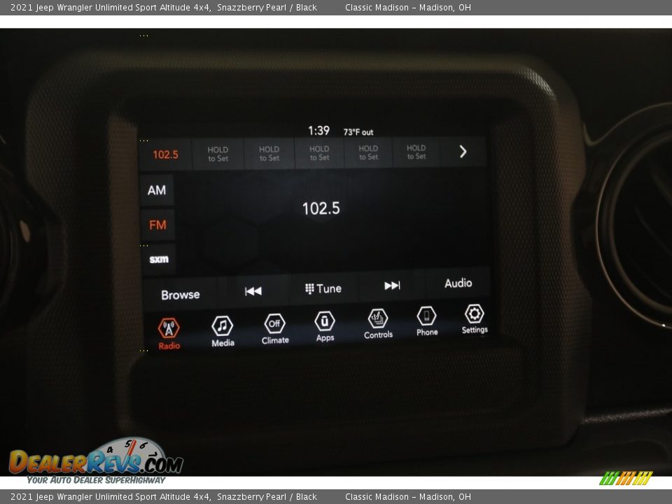 2021 Jeep Wrangler Unlimited Sport Altitude 4x4 Snazzberry Pearl / Black Photo #10