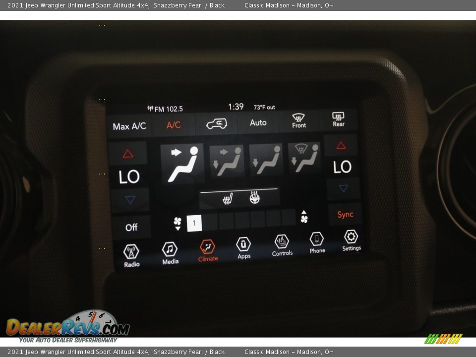 2021 Jeep Wrangler Unlimited Sport Altitude 4x4 Snazzberry Pearl / Black Photo #11