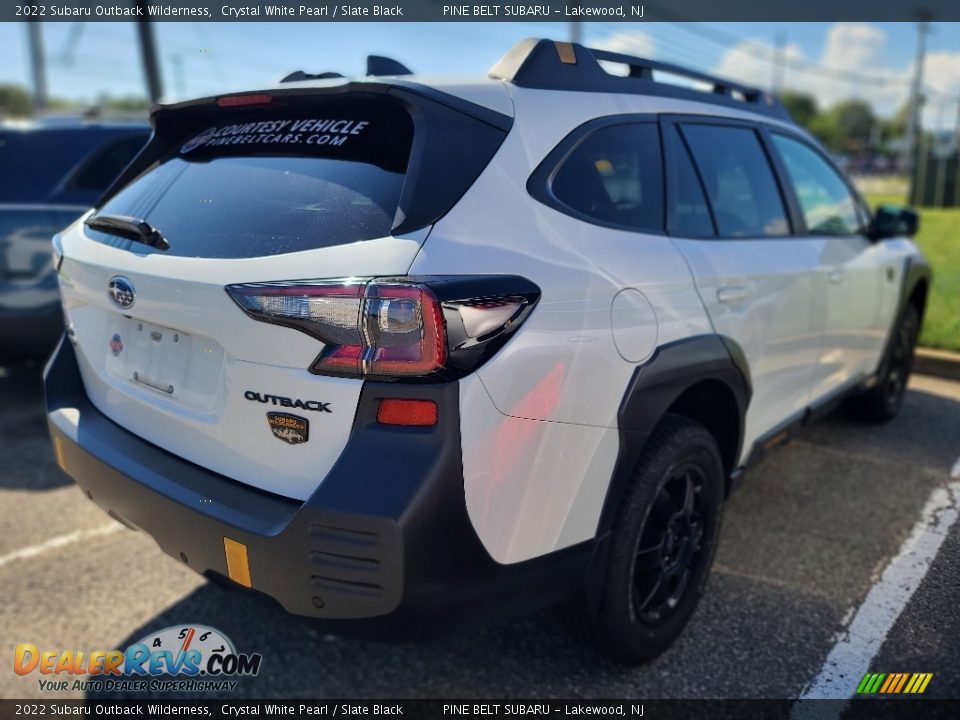 2022 Subaru Outback Wilderness Crystal White Pearl / Slate Black Photo #5