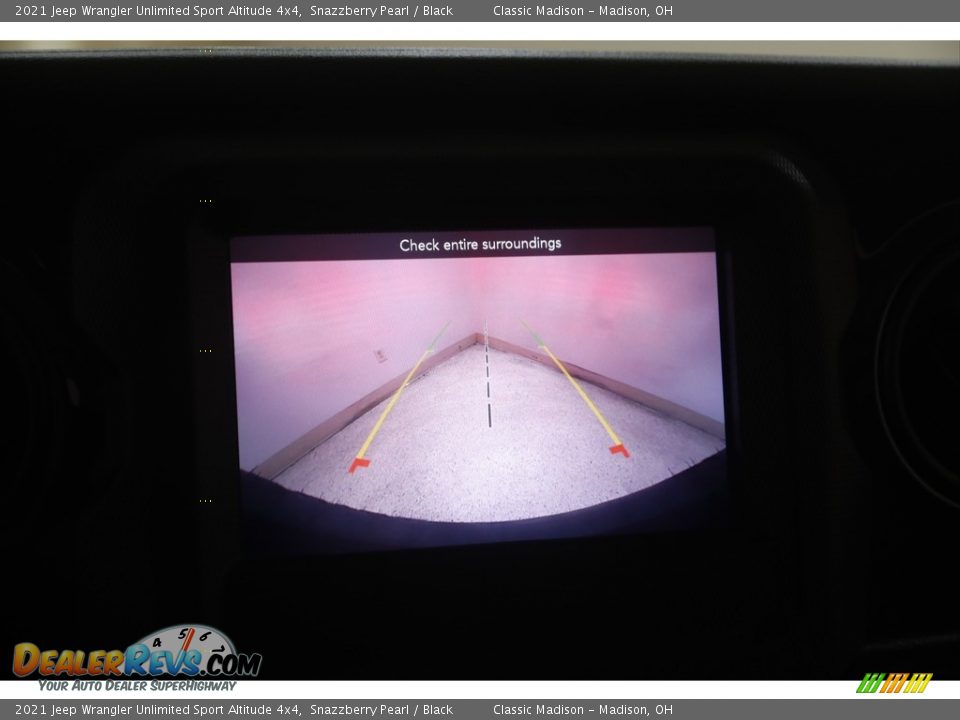 2021 Jeep Wrangler Unlimited Sport Altitude 4x4 Snazzberry Pearl / Black Photo #14