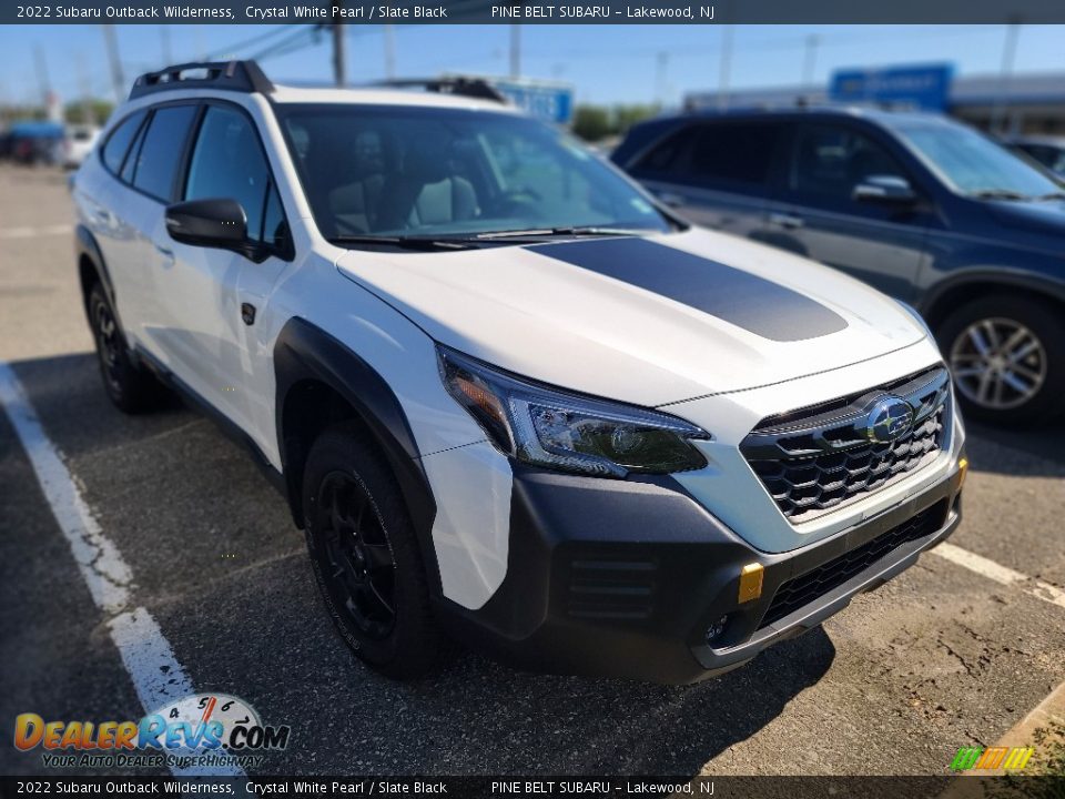 2022 Subaru Outback Wilderness Crystal White Pearl / Slate Black Photo #6