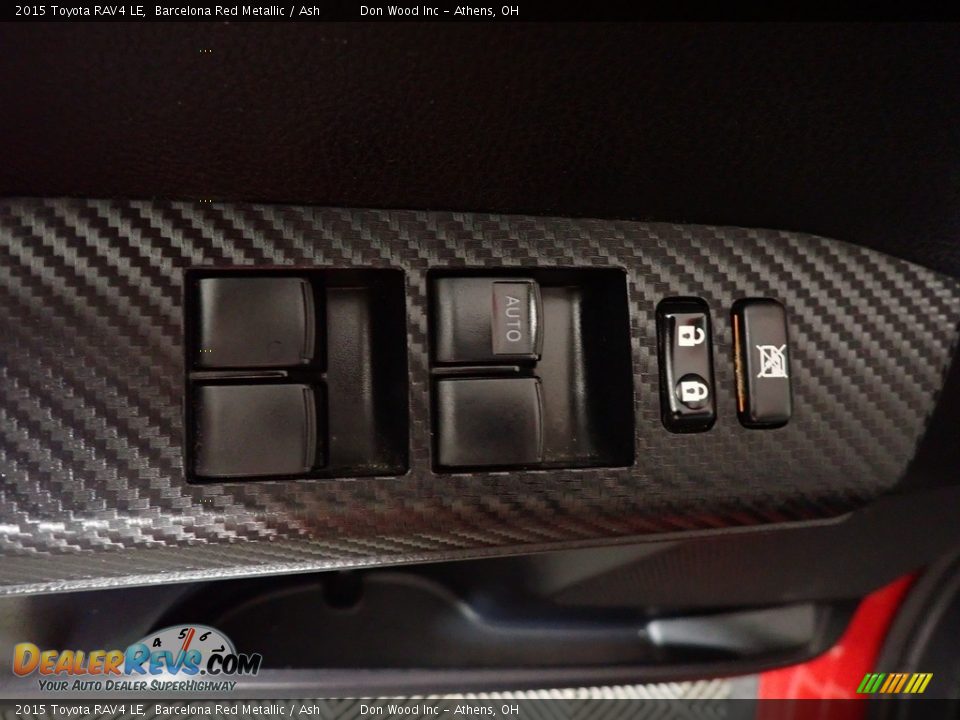 2015 Toyota RAV4 LE Barcelona Red Metallic / Ash Photo #17