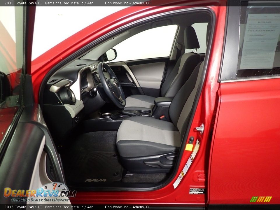 2015 Toyota RAV4 LE Barcelona Red Metallic / Ash Photo #18