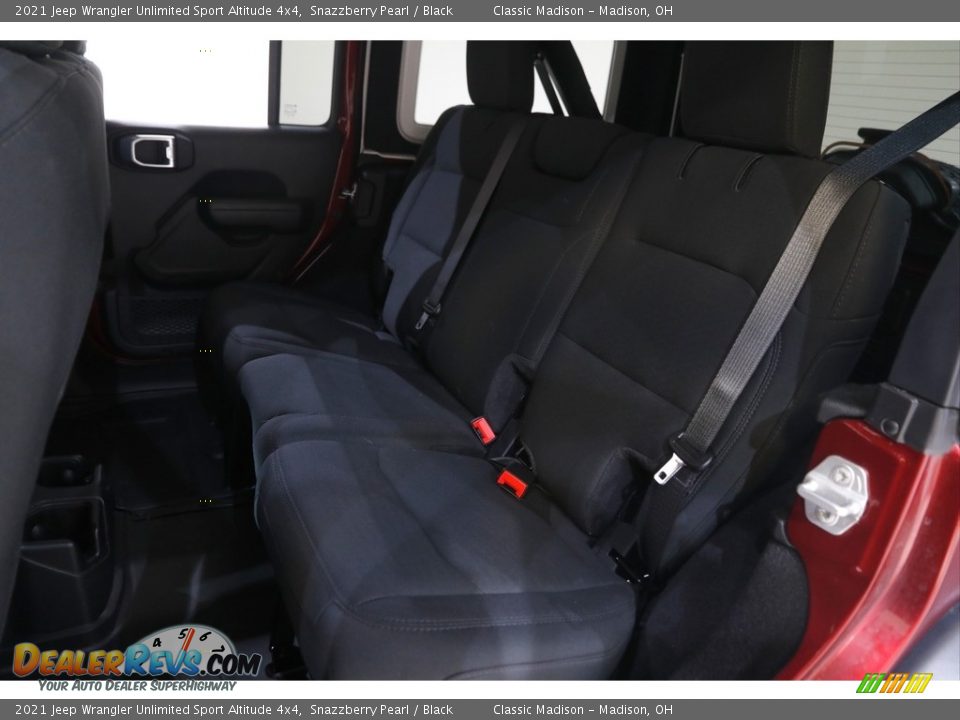 2021 Jeep Wrangler Unlimited Sport Altitude 4x4 Snazzberry Pearl / Black Photo #19