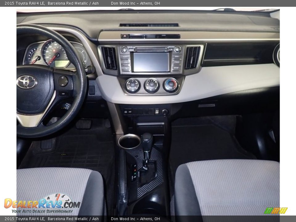 2015 Toyota RAV4 LE Barcelona Red Metallic / Ash Photo #21