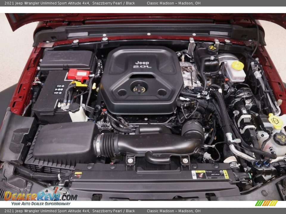 2021 Jeep Wrangler Unlimited Sport Altitude 4x4 Snazzberry Pearl / Black Photo #21