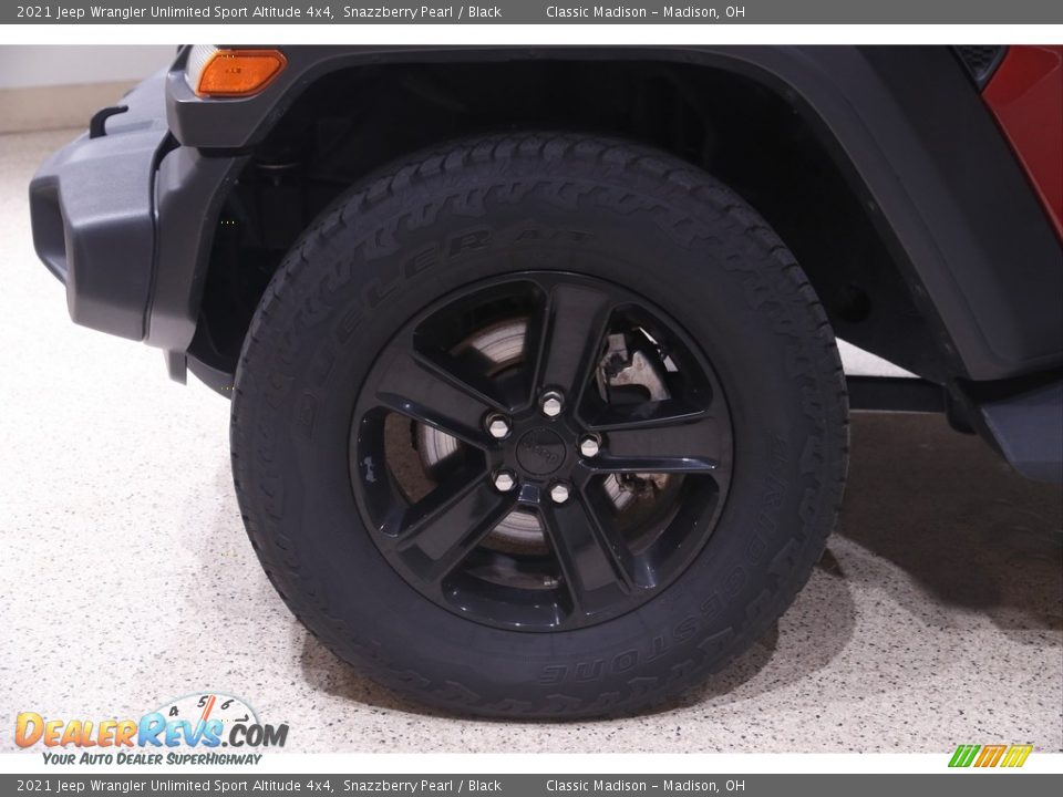 2021 Jeep Wrangler Unlimited Sport Altitude 4x4 Snazzberry Pearl / Black Photo #22