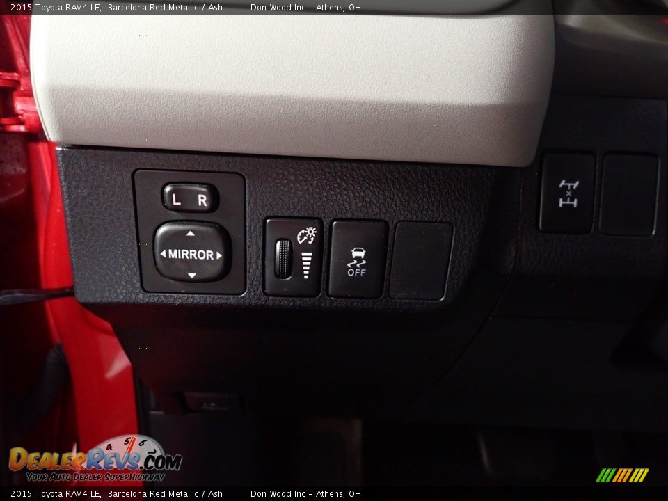 2015 Toyota RAV4 LE Barcelona Red Metallic / Ash Photo #27