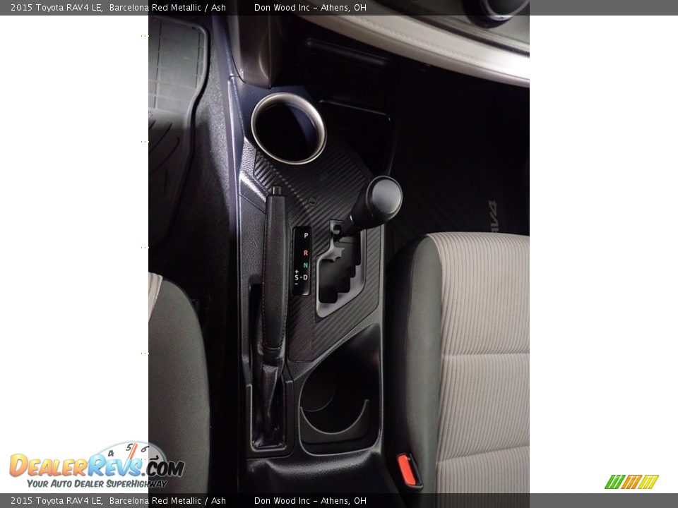 2015 Toyota RAV4 LE Barcelona Red Metallic / Ash Photo #28