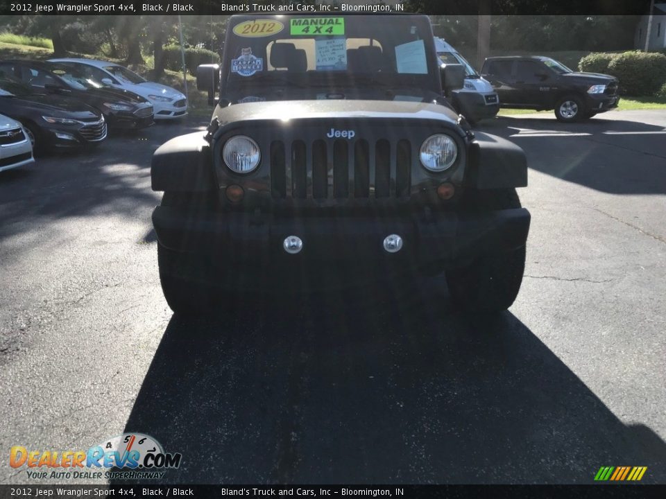 2012 Jeep Wrangler Sport 4x4 Black / Black Photo #3