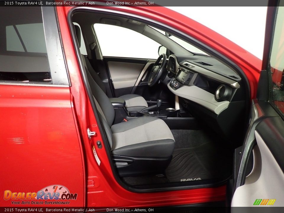 2015 Toyota RAV4 LE Barcelona Red Metallic / Ash Photo #35