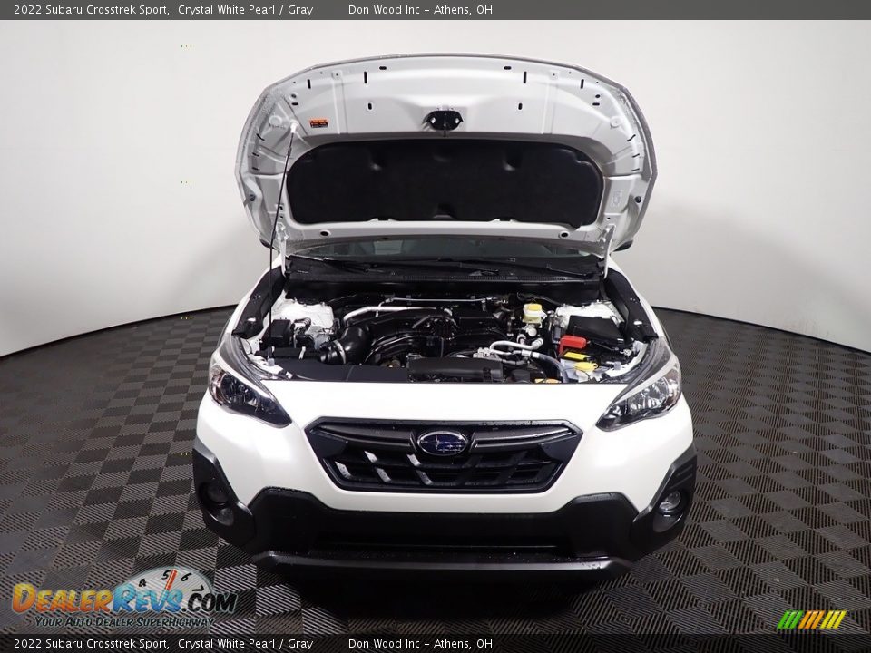 2022 Subaru Crosstrek Sport Crystal White Pearl / Gray Photo #7