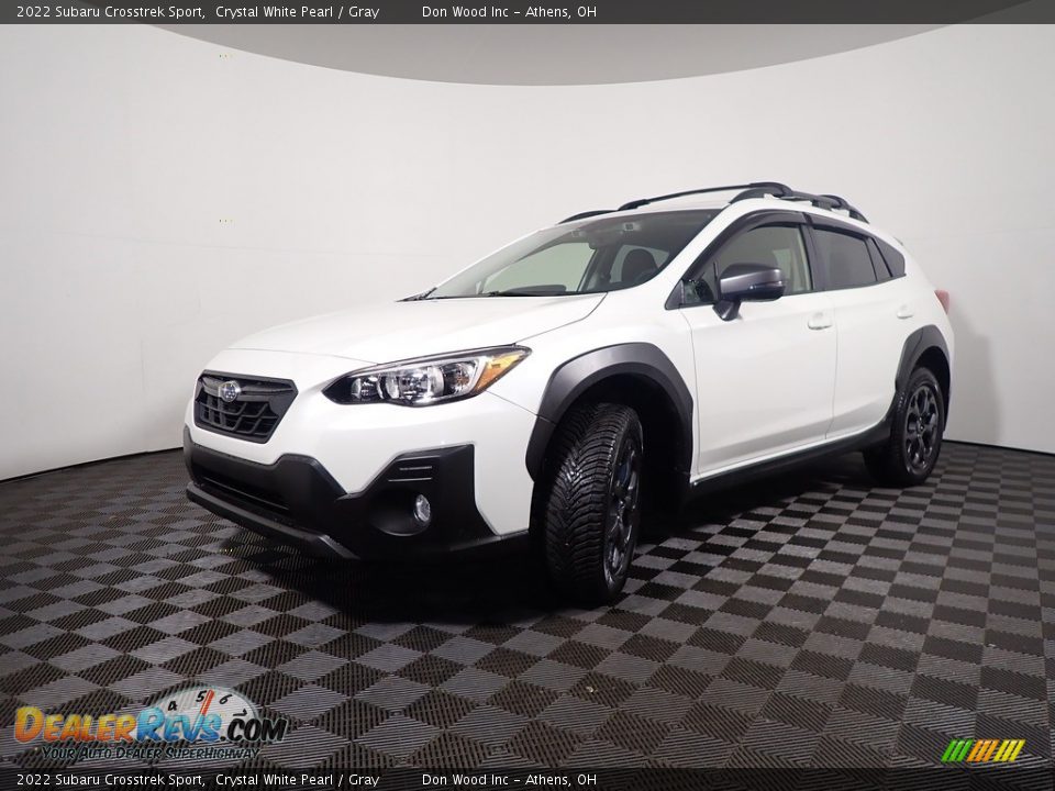 2022 Subaru Crosstrek Sport Crystal White Pearl / Gray Photo #9