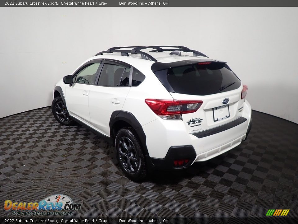 2022 Subaru Crosstrek Sport Crystal White Pearl / Gray Photo #12