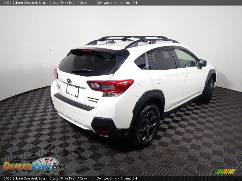 2022 Subaru Crosstrek Sport Crystal White Pearl / Gray Photo #17