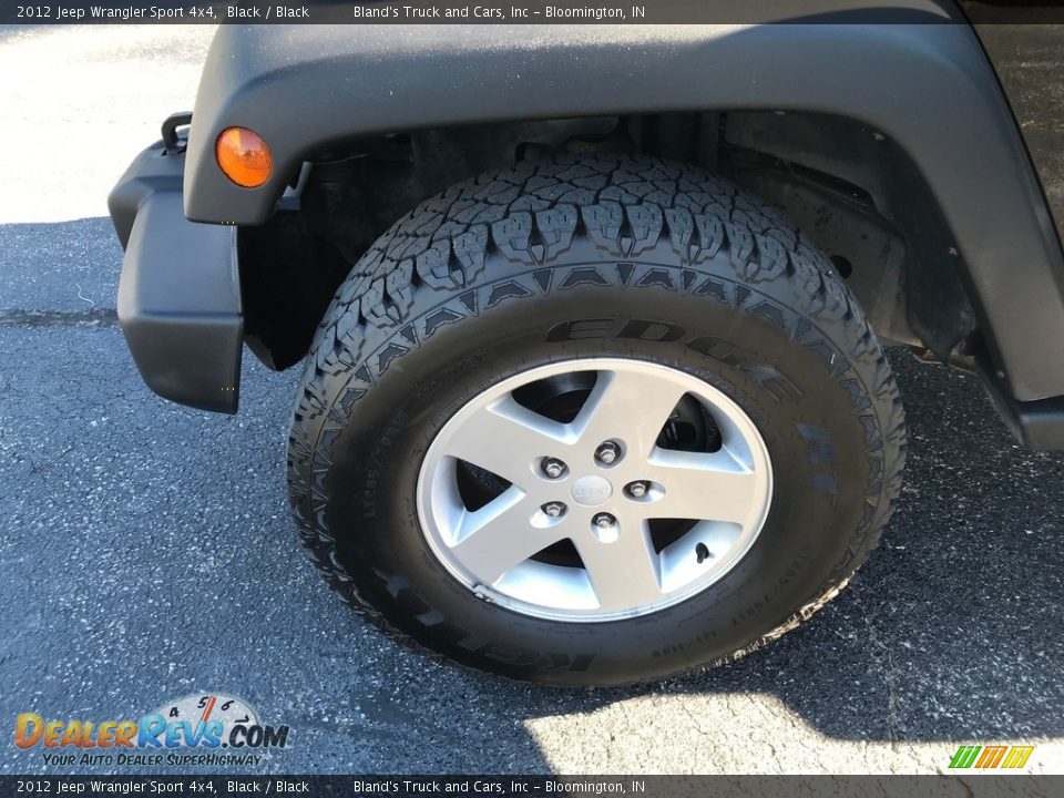 2012 Jeep Wrangler Sport 4x4 Black / Black Photo #28