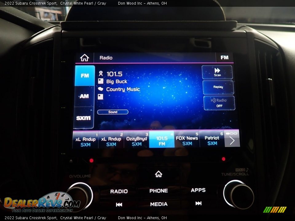 2022 Subaru Crosstrek Sport Crystal White Pearl / Gray Photo #24