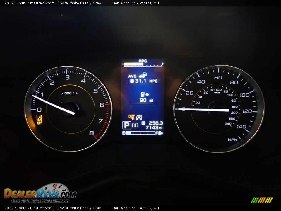 2022 Subaru Crosstrek Sport Gauges Photo #26