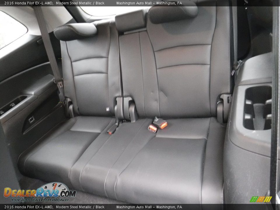 2016 Honda Pilot EX-L AWD Modern Steel Metallic / Black Photo #20