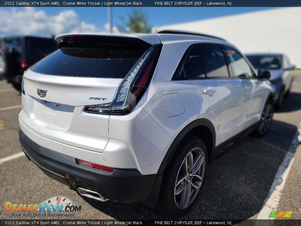 Crystal White Tricoat 2022 Cadillac XT4 Sport AWD Photo #6