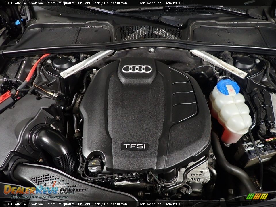 2018 Audi A5 Sportback Premium quattro 2.0 Liter Turbocharged TFSI DOHC 16-Valve VVT 4 Cylinder Engine Photo #7
