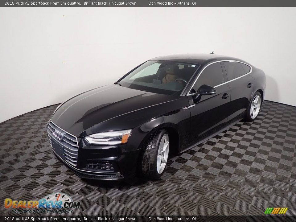 Brilliant Black 2018 Audi A5 Sportback Premium quattro Photo #9