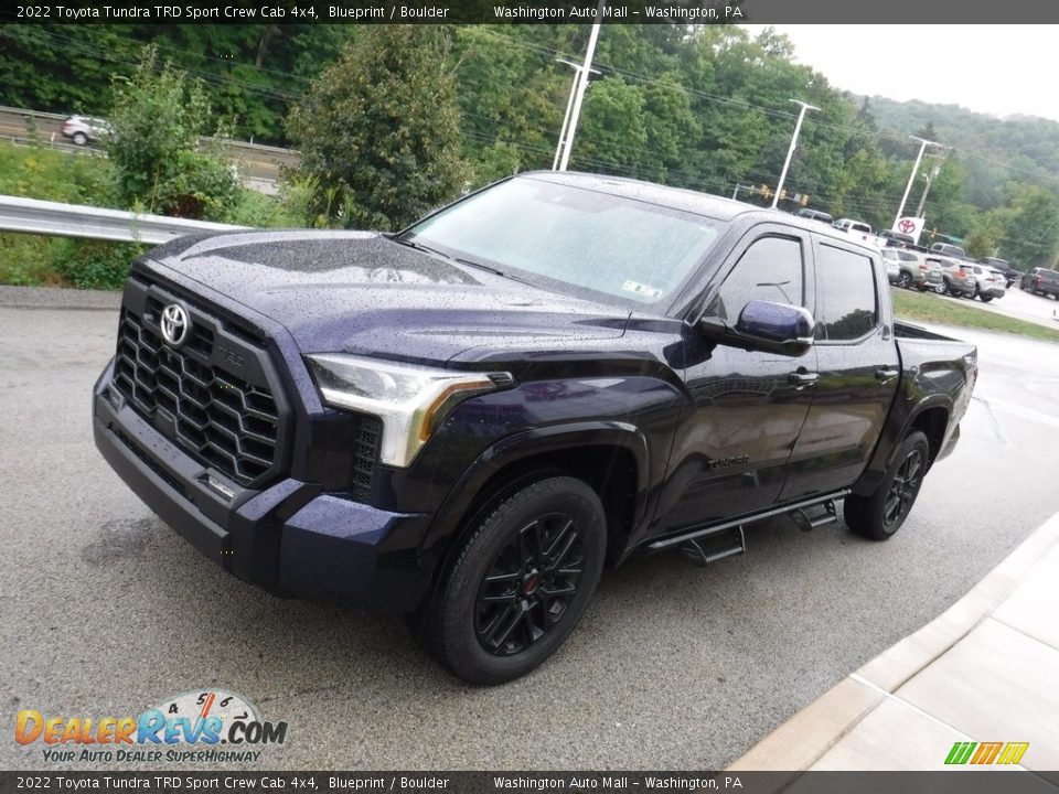 2022 Toyota Tundra TRD Sport Crew Cab 4x4 Blueprint / Boulder Photo #17