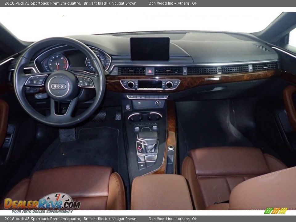 Nougat Brown Interior - 2018 Audi A5 Sportback Premium quattro Photo #22