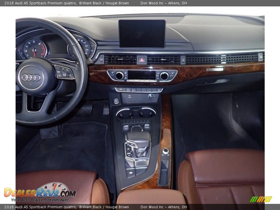 Dashboard of 2018 Audi A5 Sportback Premium quattro Photo #23