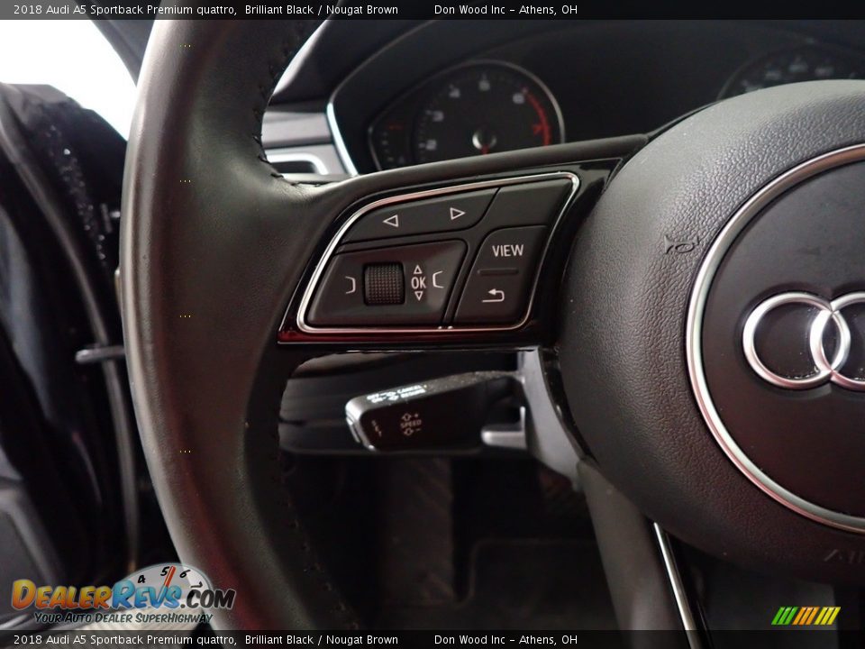 2018 Audi A5 Sportback Premium quattro Steering Wheel Photo #27