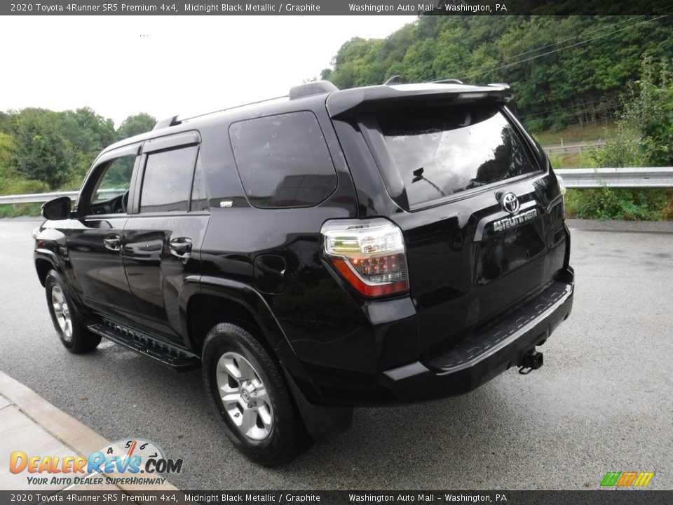 2020 Toyota 4Runner SR5 Premium 4x4 Midnight Black Metallic / Graphite Photo #16