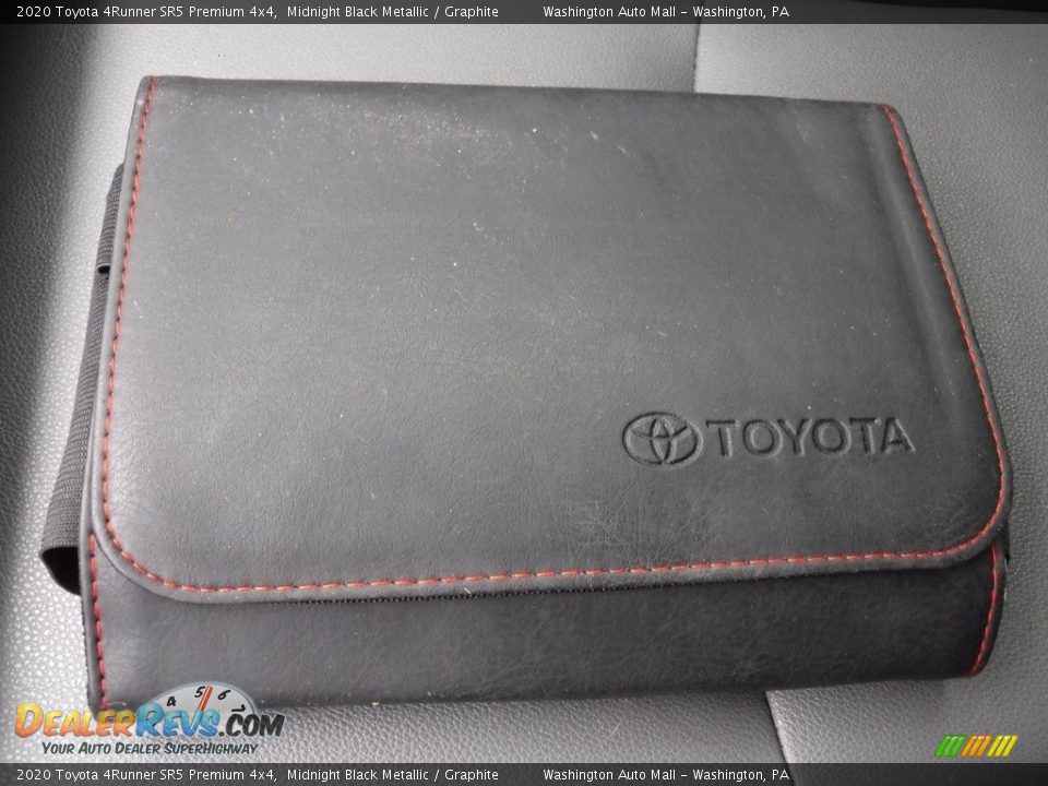 2020 Toyota 4Runner SR5 Premium 4x4 Midnight Black Metallic / Graphite Photo #27